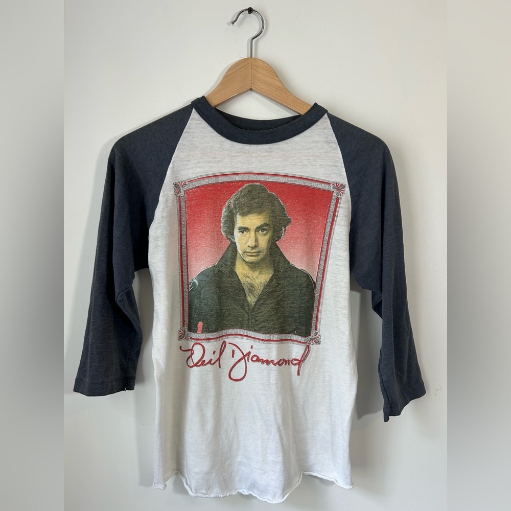 Vintage Neil Diamond Baseball Tee